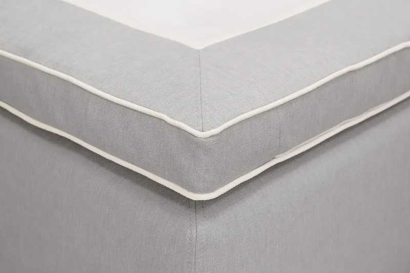 Hilton Plus Komplett Sängpaket med Förvaring 140x200 cm - Grå - Products - Möbler - Säng - Säng med förvaring