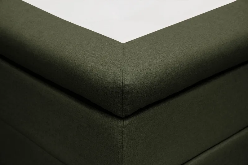 HVILA Classic Komplett Sängpaket 180x200 cm Kontinentalsäng med rutad sänggavel - Grön - Products - Möbler - Säng - Kontinentalsäng