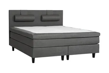 James Kontinentalsäng 180 cm - Grå - Products - Möbler - Säng - Kontinentalsäng