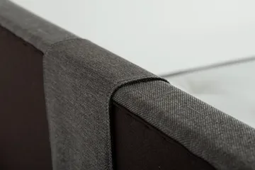 James Kontinentalsäng 180 cm - Grå - Products - Möbler - Säng - Kontinentalsäng