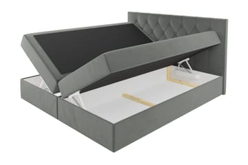 Jitendera Sängpaket Kontinentalsäng 160x200 cm med Förvaring - Röd - Products - Möbler - Säng - Komplett sängpaket