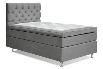 Joluma Kontinentalsäng Fast 105x200 cm - (+Fler val) 105x200 cm Grå - Products - Möbler - Säng - Kontinentalsäng