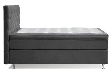Joluma Kontinentalsäng Fast 105x200 cm - (+Fler val) 105x200 cm Mörkgrå - Products - Möbler - Säng - Kontinentalsäng