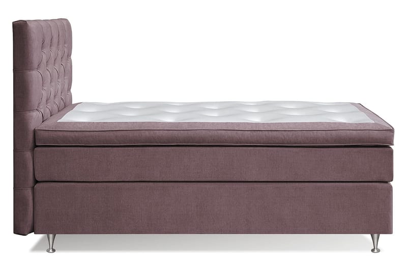 Joluma Kontinentalsäng Fast 105x200 cm - (+Fler val) 105x200 cm Mörkrosa - Products - Möbler - Säng - Kontinentalsäng