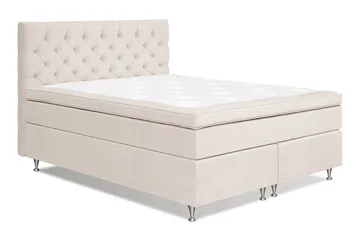 Joluma Kontinentalsäng Fast 180x200 cm - (+Fler val) 180x200 cm Ljusbeige - Products - Möbler - Säng - Kontinentalsäng