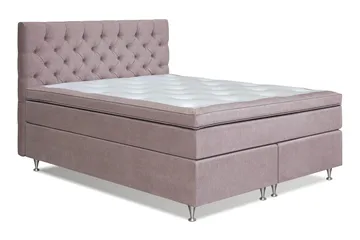 Joluma Kontinentalsäng Fast 180x200 cm - (+Fler val) 180x200 cm Vintagerose - Products - Möbler - Säng - Kontinentalsäng