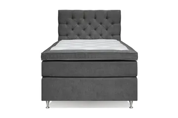 Utan sänggavel - Mörkgrå