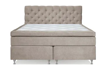 Joluma Sängpaket Fast 160x200 cm - (+Fler val) 160x200 cm Beige - Products - Möbler - Säng - Enkelsäng