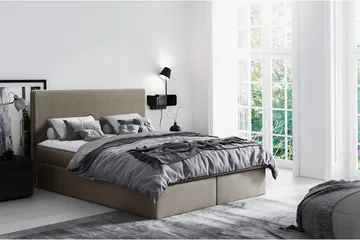 Laargard Kontinentalsäng medFörvaring 140x200 - Beige - Products - Möbler - Säng - Säng med förvaring