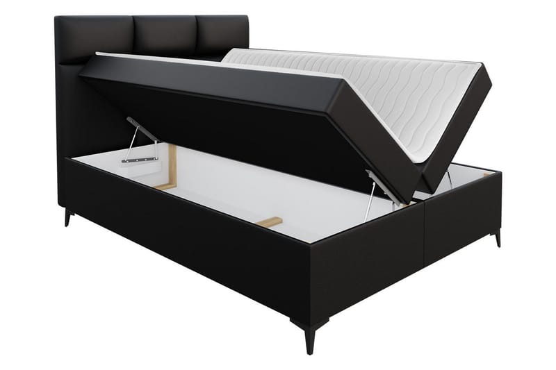 Leckersbo Komplett Sängpaket Kontinentalsäng med förvaring 160x200 cm - Röd - Products - Möbler - Säng - Komplett sängpaket