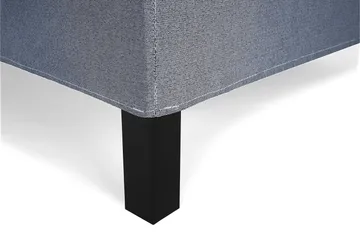 Lucky Komplett Sängpaket 120x200 Polyeter Diamant Sänggavel - Nackkudde Liten Mörkblå - Products - Möbler - Säng - Enkelsäng
