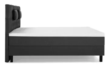 Lucky Komplett Sängpaket 180x200 Skum Diamant - Nackkudde Liten Svart/Grå - Products - Möbler - Säng - Kontinentalsäng