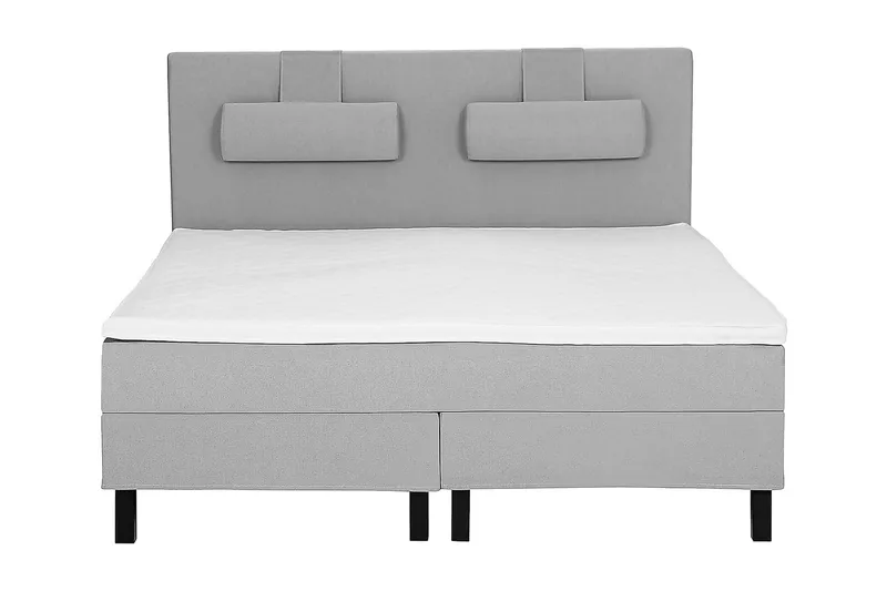 Lucky Kontinentalsäng 180x200Skum, Mellangrå