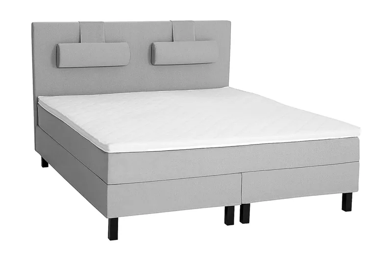 Lucky Kontinentalsäng 180x200Skum - Mellangrå - Products - Möbler - Säng - Kontinentalsäng