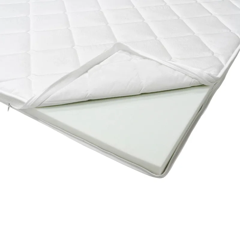 HVILA Bäddmadrass 180x200 cm – 7 cm Mjuk/Medium Polyeterskum, Vändbar Sommar- & Vintersida, Tvättbar Klädsel - Products - Möbler - Säng - Madrass - Bäddmadrass