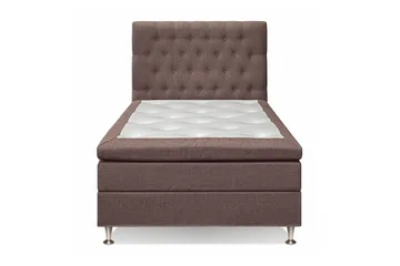 Utan sänggavel - Mörkbrun