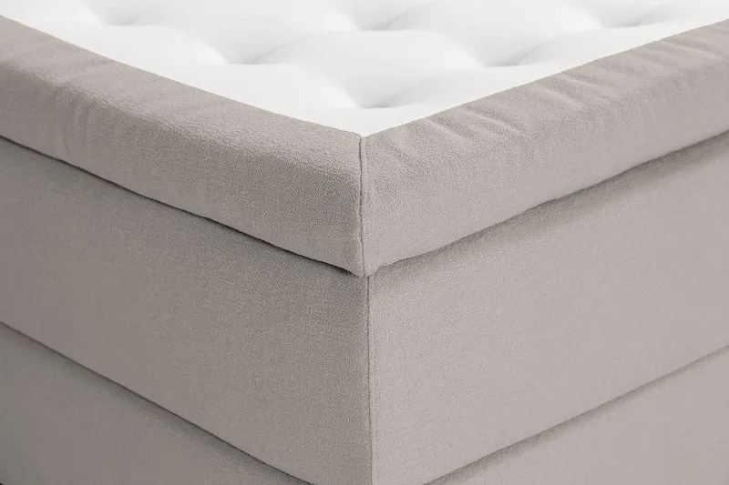 Oslo Lyx Kontinentalsäng 120x200 cm - Grå - Products - Möbler - Säng - Kontinentalsäng