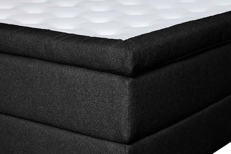 Oslo Lyx Sängpaket 120 curved loop 20 - Svart - Products - Möbler - Säng - Kontinentalsäng