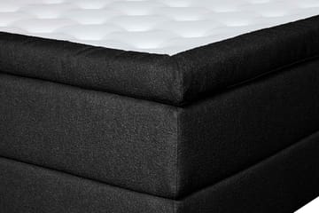 Oslo Lyx Sängpaket 140 curved loop 20 - Svart - Products - Möbler - Säng - Kontinentalsäng