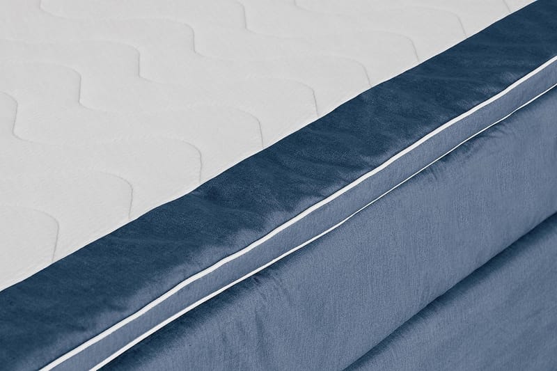 Princess Kontinentalsäng 120x200cm - Mörkblå/Sammet - Products - Möbler - Säng - Enkelsäng