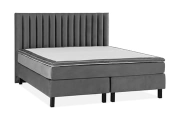 Princess Kontinentalsäng 160x200cm - Mörkgrå/Sammet - Products - Möbler - Säng - Kontinentalsäng