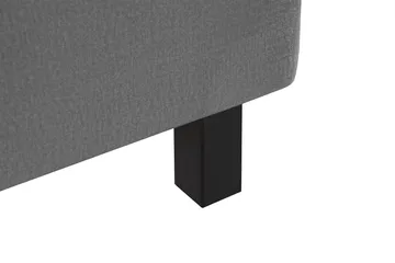 Princess Kontinentalsäng 180x200cm - Mörkgrå/Sammet - Products - Möbler - Säng - Kontinentalsäng