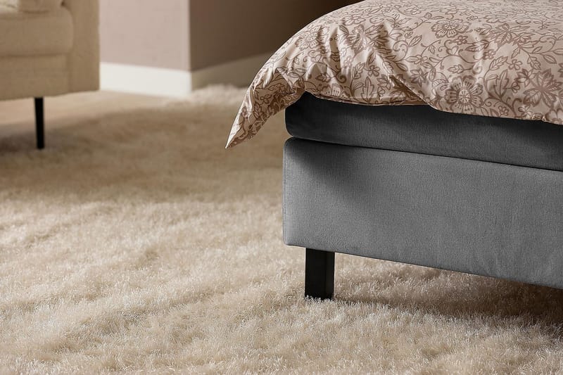 Princess Kontinentalsäng 180x200cm - Mörkgrå/Sammet - Products - Möbler - Säng - Kontinentalsäng