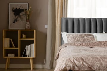 Princess Kontinentalsäng 180x200cm - Mörkgrå/Sammet - Products - Möbler - Säng - Kontinentalsäng