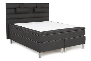 Queen Kontinentalsäng 160x200 - Svart - Products - Möbler - Säng - Kontinentalsäng