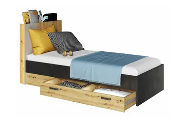 Rathmore Sängram 90x200 cm - Svart - Products - Möbler - Säng - Sängram & sängstomme