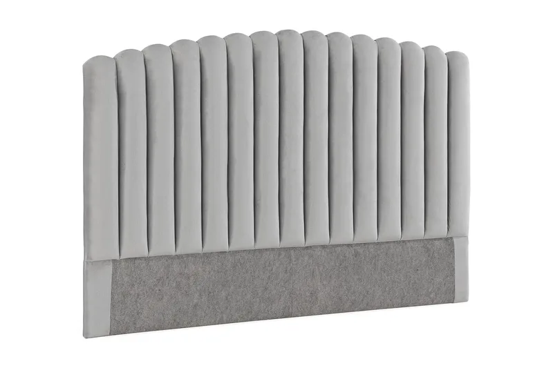 Davia Sänggavel 160 cm - Ljusgrå/Sammet - Products - Möbler - Säng - Sängtillbehör & sänggavel - Sänggavel