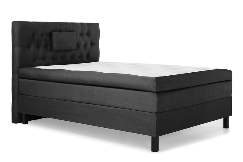 Lucky Diamant Sänggavel 120 cm - Svart/Grå - Products - Möbler - Säng - Sängtillbehör & sänggavel - Sänggavel