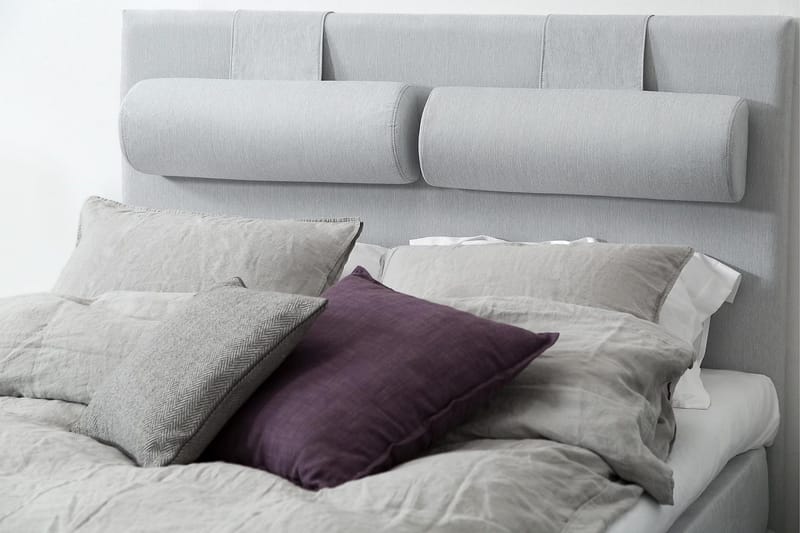 Meja Sänggavel 140x120 - Ljusgrå - Products - Möbler - Säng - Sängtillbehör & sänggavel - Sänggavel