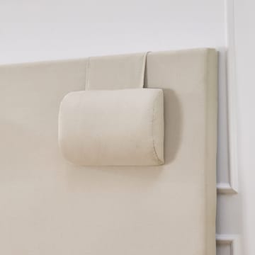 Sänggavel med nackkuddar 160 x 125 cm - Beige - Beige - Products - Möbler - Säng - Sängtillbehör & sänggavel - Sänggavel