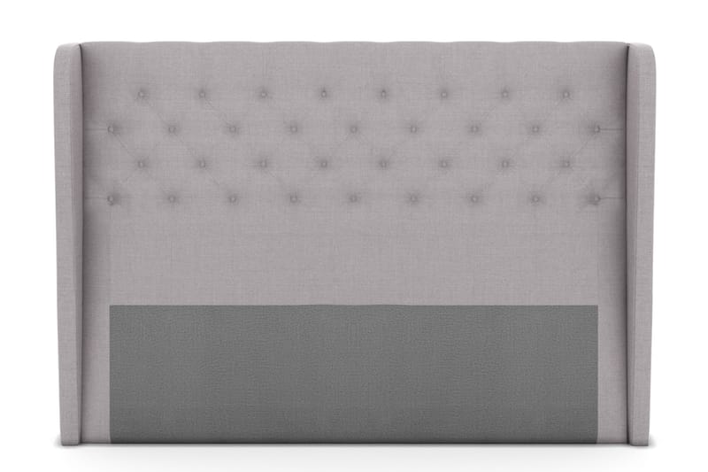 Select Sänggavel 180 cm med Sidor, Ljusgrå