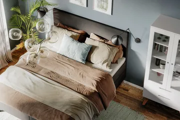 Sleepy Sänggavel 180 cm - Svart - Products - Möbler - Säng - Sängtillbehör & sänggavel - Sänggavel