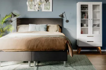 Sleepy Sänggavel 180 cm - Svart - Products - Möbler - Säng - Sängtillbehör & sänggavel - Sänggavel