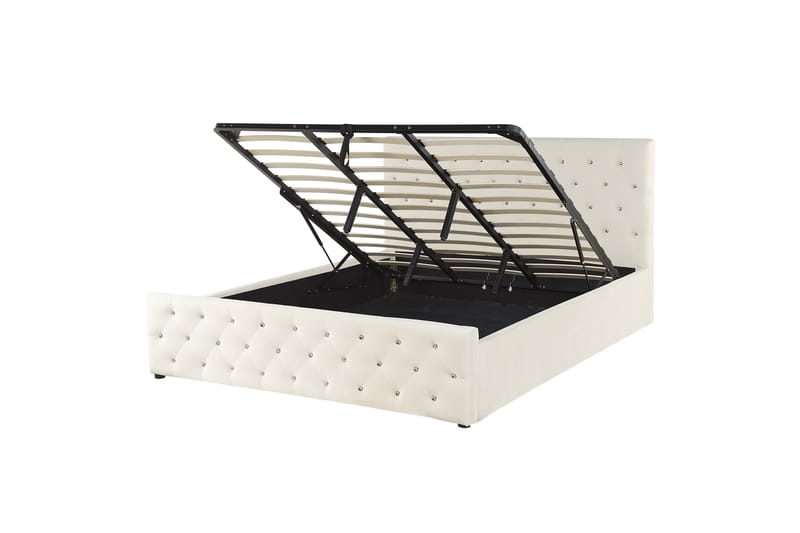 Saleux Sängram 180x200 cm - Beige - Products - Möbler - Säng - Säng med förvaring