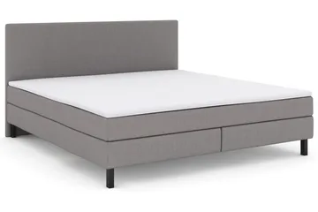 Select No 2 Kontinentalsäng 210x210 - Ljusgrå - Products - Möbler - Säng - Kontinentalsäng