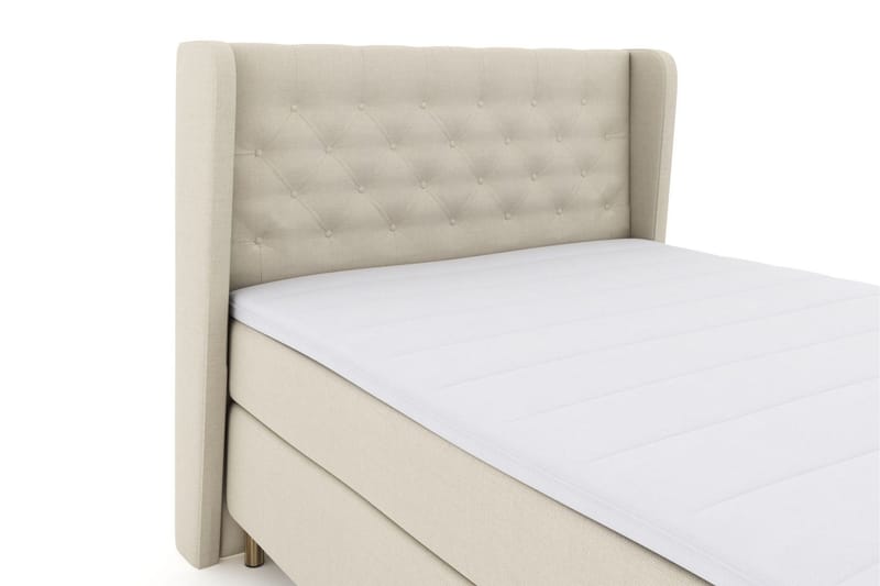 Select No 3 Komplett Sängpaket 160x200 Fast - Beige/Koppar - Products - Möbler - Säng - Kontinentalsäng
