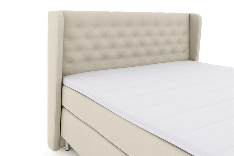 Select No 3 Komplett Sängpaket 180x200 Fast/Medium - Beige/Metall - Products - Möbler - Säng - Kontinentalsäng