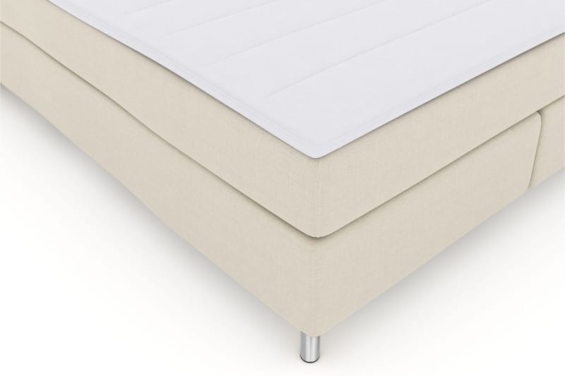 Select No 3 Komplett Sängpaket 210x210 Fast - Beige/Metall - Products - Möbler - Säng - Kontinentalsäng