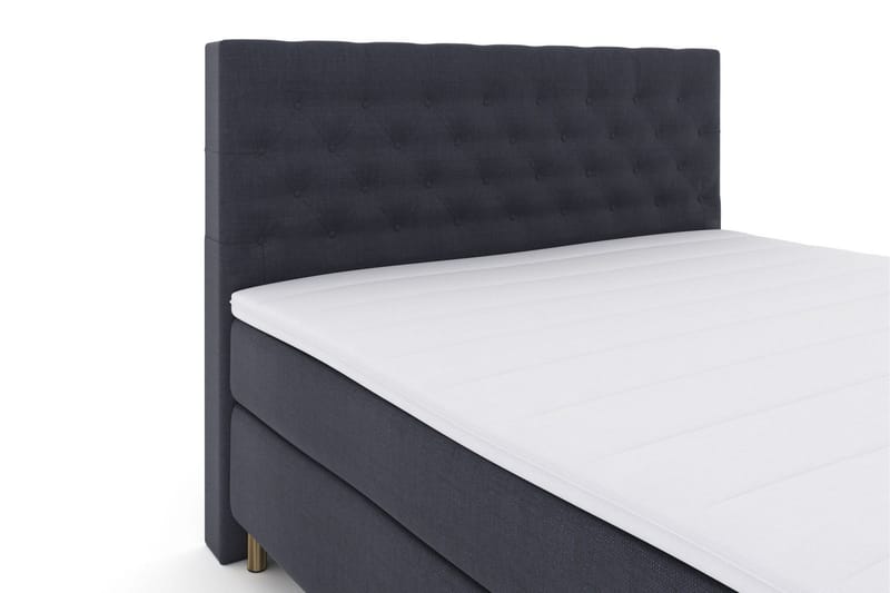 Select No 3 Kontinentalsäng 210x210 Fast/Medium - Blå/Koppar - Products - Möbler - Säng - Kontinentalsäng