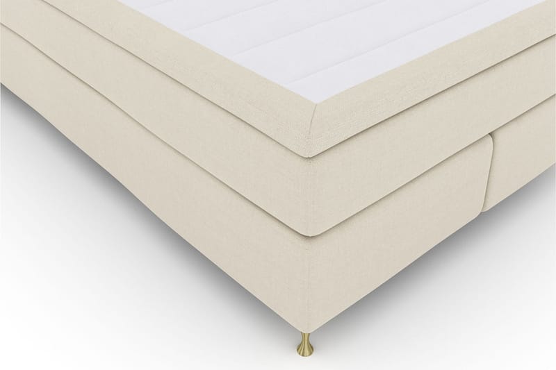 Select No 4 Komplett Sängpaket 140x200 Fast/Medium - Beige/Guld - Products - Möbler - Säng - Kontinentalsäng