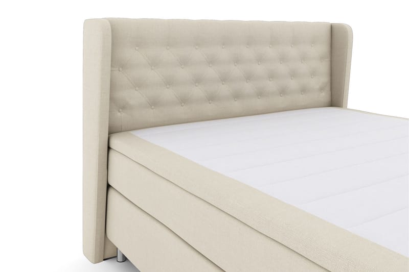 Select No 4 Komplett Sängpaket 180x200 Medium - Beige/Metall - Products - Möbler - Säng - Kontinentalsäng