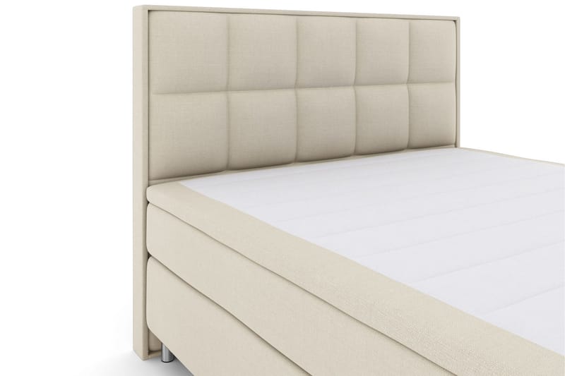Select No 4 Komplett Sängpaket 180x200 Medium - Beige/Metall - Products - Möbler - Säng - Kontinentalsäng