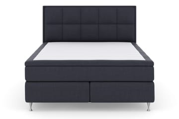 Select No 4 Komplett Sängpaket 180x200 Medium - Blå/Silver - Products - Möbler - Säng - Kontinentalsäng