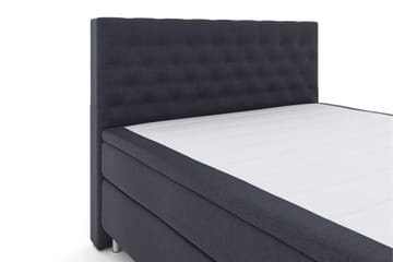 Select No 4 Kontinentalsäng 210x210 Fast - Blå/Metall - Products - Möbler - Säng - Kontinentalsäng