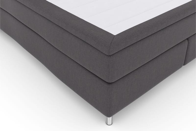 Select No 4 Kontinentalsäng 210x210 Fast - Mörkgrå/Metall - Products - Möbler - Säng - Kontinentalsäng