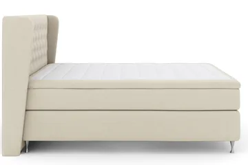 Select No 5 Komplett Sängpaket 180x200 Fast/Medium Watergel - Beige/Silver - Products - Möbler - Säng - Kontinentalsäng